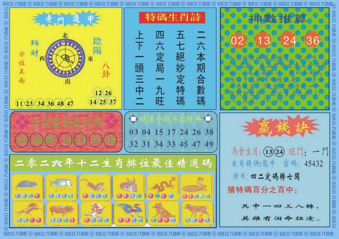 019期黄大仙灵码B[图]