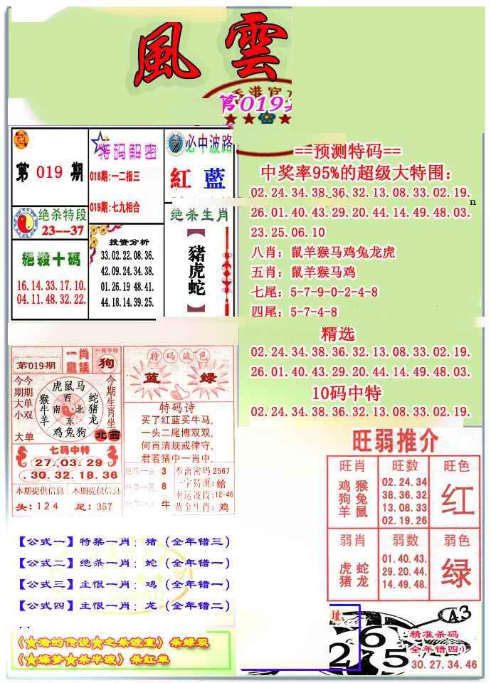 019期风云榜[图]