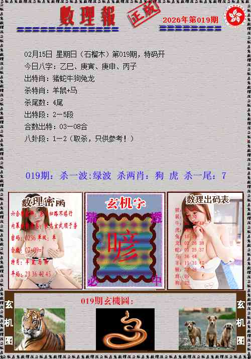 019期数理报[图]