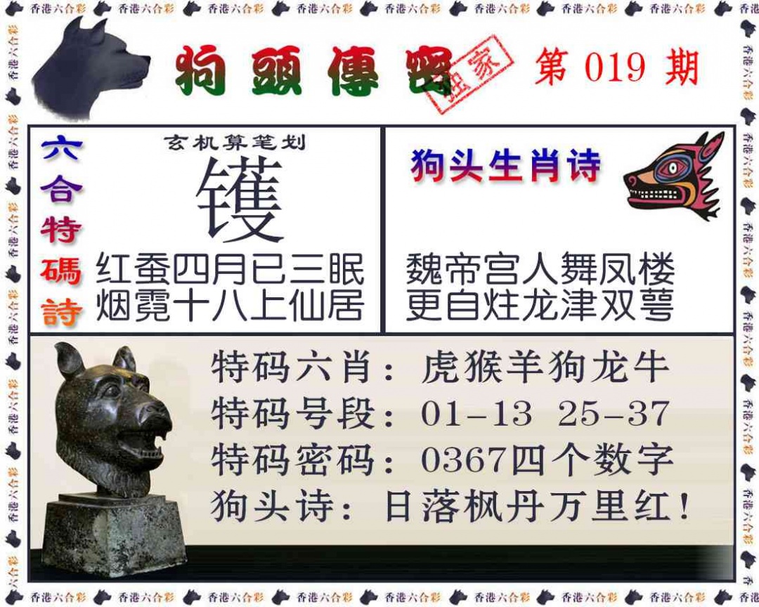 019期狗头传密[图]