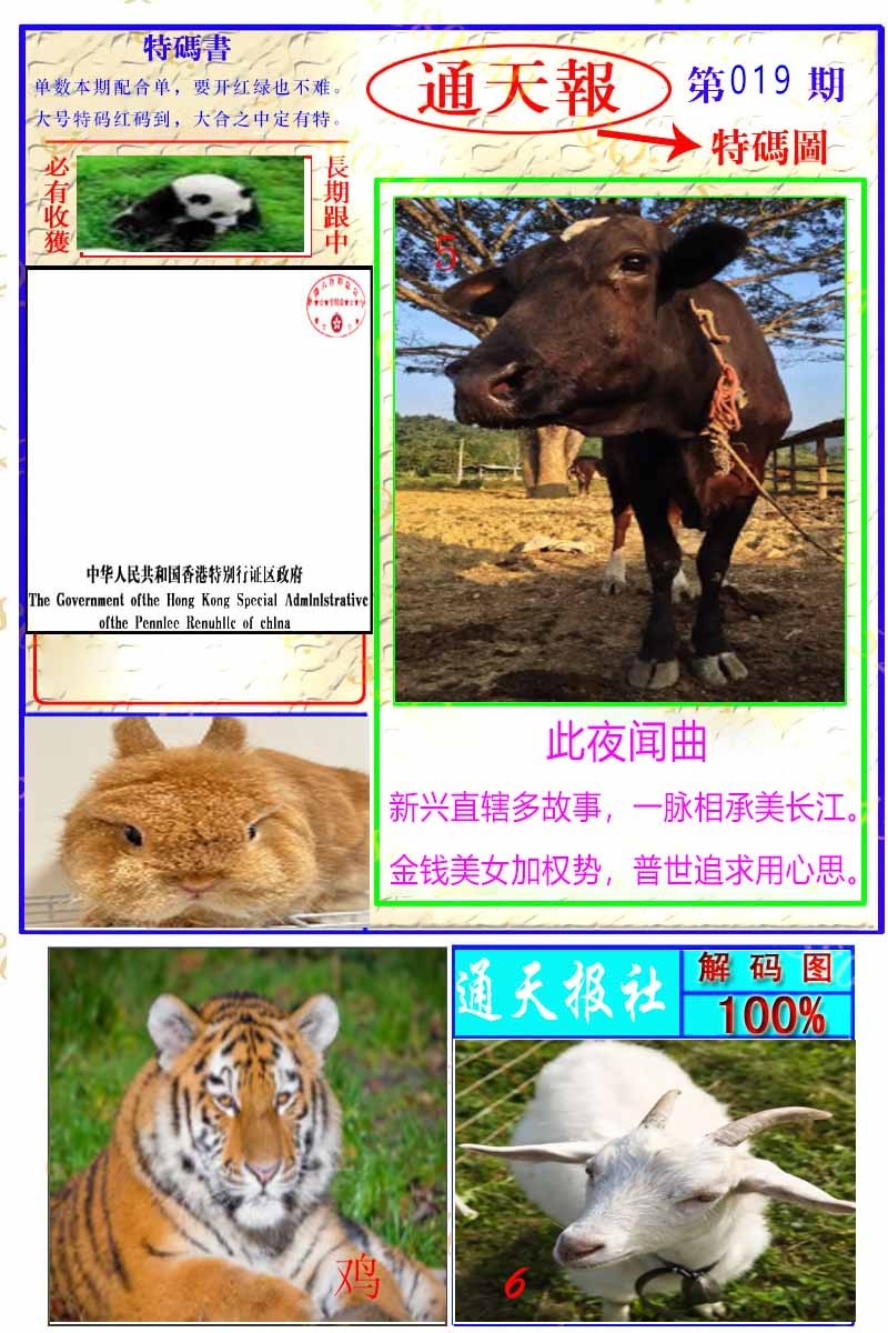 019期通天特解图[图]