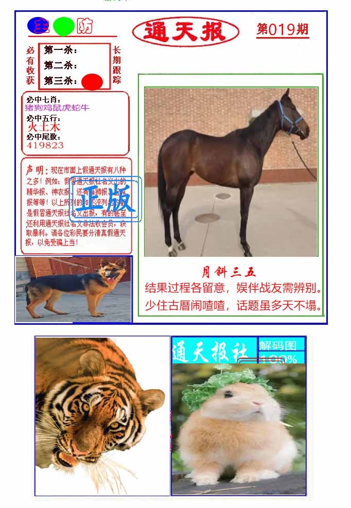 019期通天杀波图1[图]