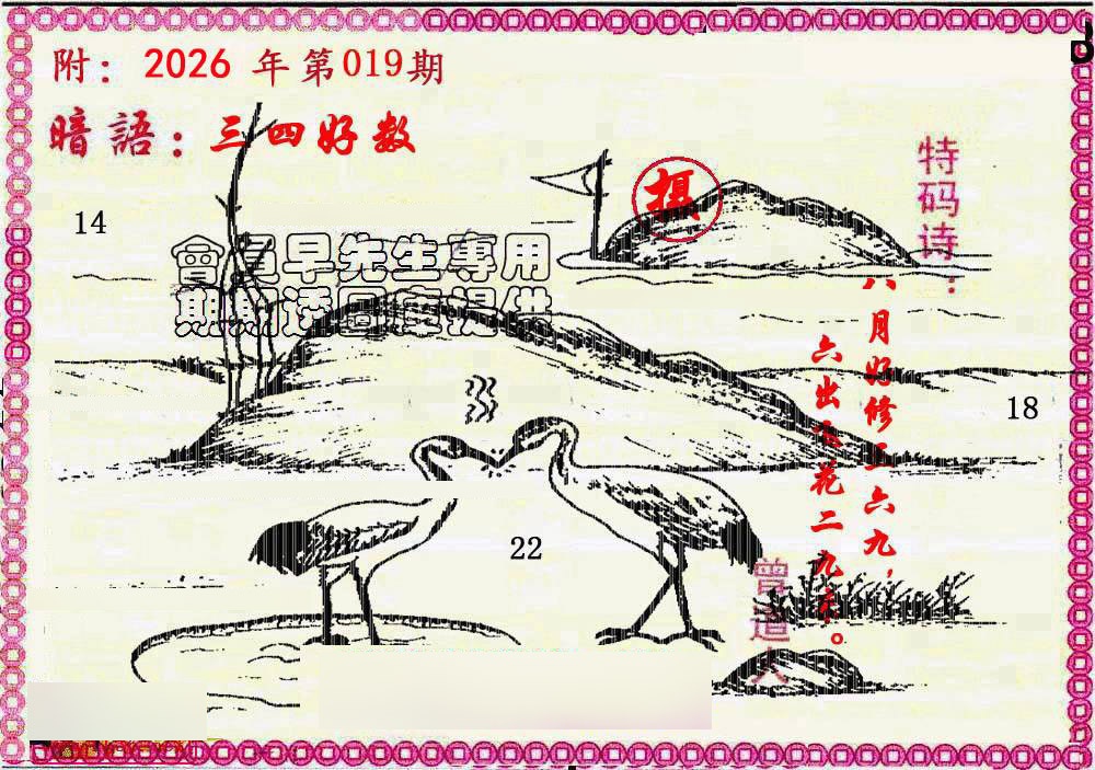 019期新暗语报[图]