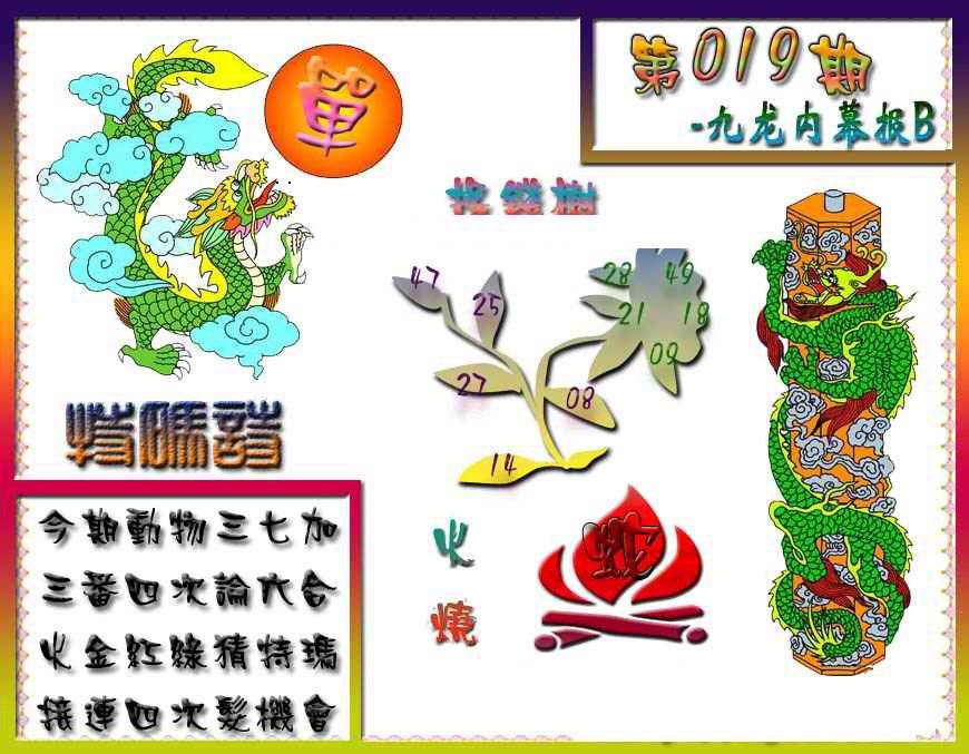 019期九龙内幕特肖图a[图]