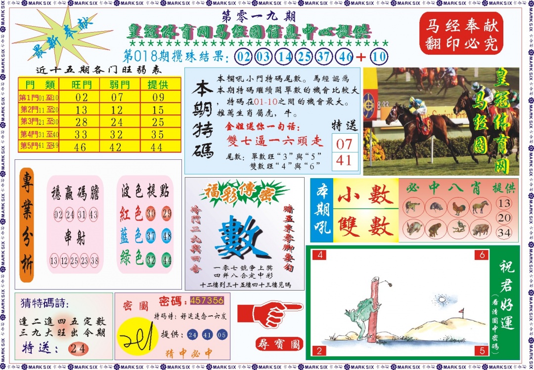 019期皇冠体育网马经图记录[图]