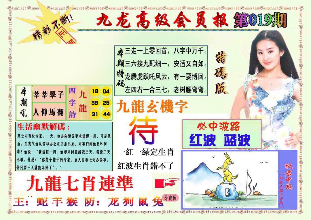 019期九龙高级会员报[图]