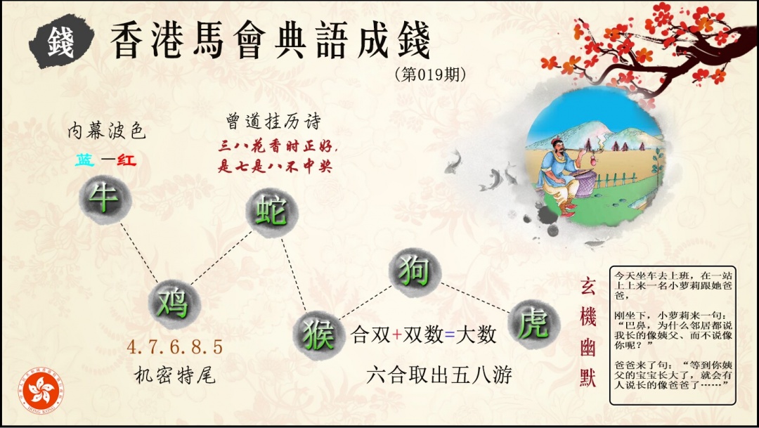 019期典语成钱[图]