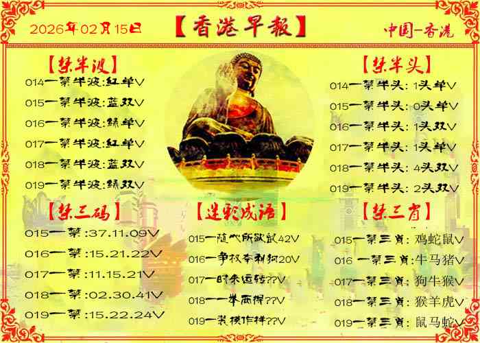 019期香港早报[图]